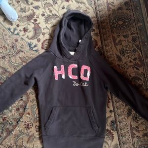 Brown Hollister , size large like new sweatshirt . Super comfy